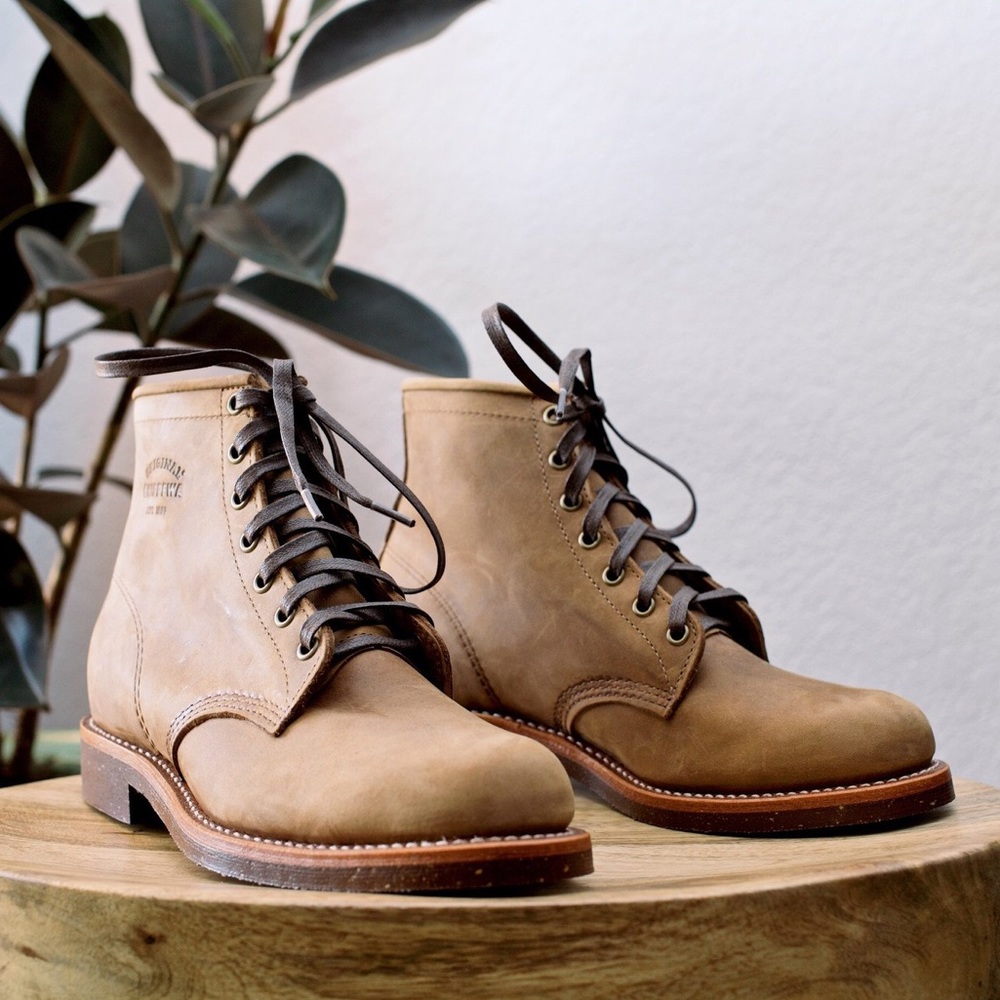 Chippewa 6” Service Boots - Crazy Horse